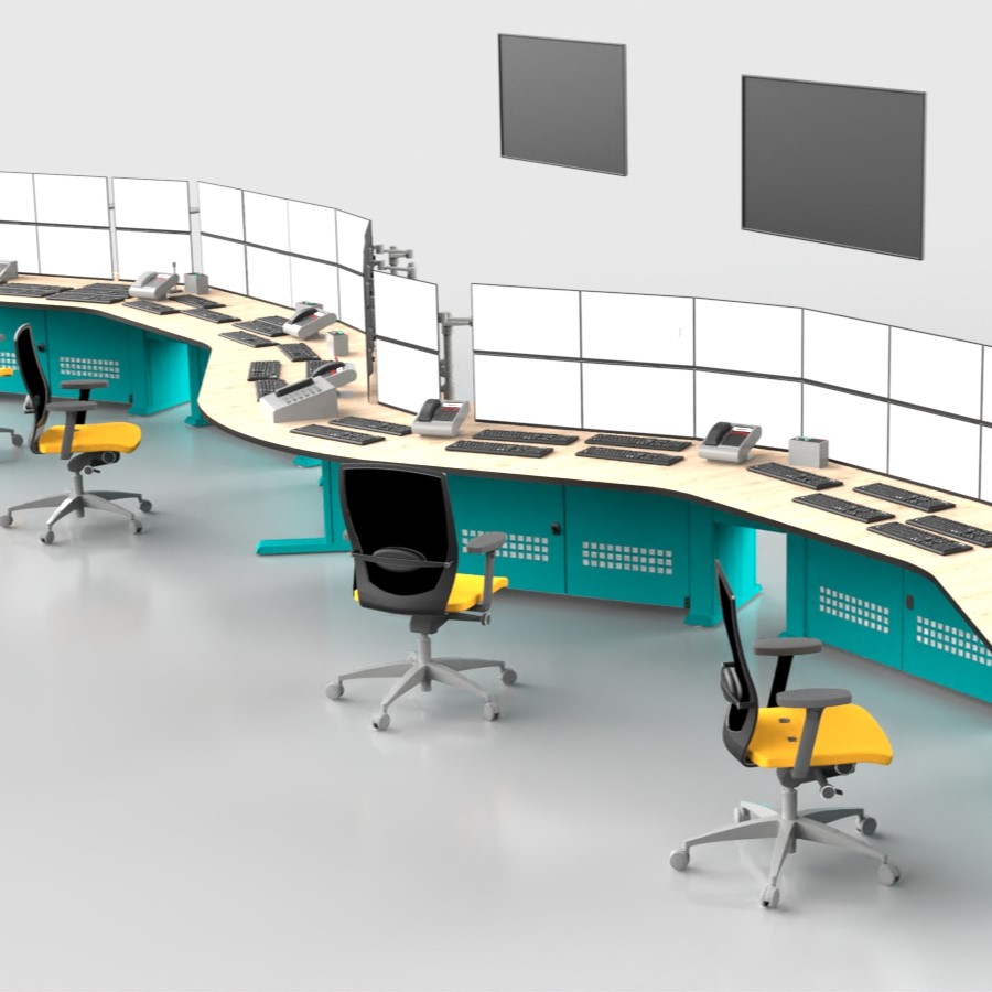 Central Control Room for Petrobras Oil Platform (Brazil)